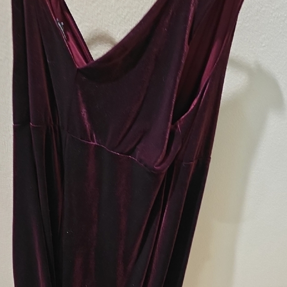 Torrid Deep Burgundy Backless Dress - Picture 8 of 9